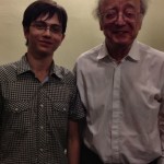 With Alfred Brendel
